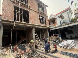 Hàng hiếm tại thị trấn chúc sơn, 4,6 tỷ, 52,8m2, 4pn, 3wc, 3 tầng đang thi công