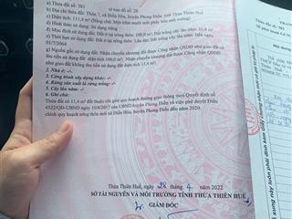 Bán đất điền hòa  tp huế,  giá rẻ hiếm, chỉ 350 triệu