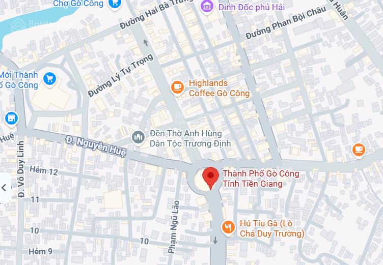 Bán nhà mặt phố tại lý tự trọng, gò công, 13,9 tỷ, 143m2, chính chủ, uy tín