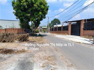 Đất 2 mặt tiền + nở hậu, đường nguyễn thị nếp  tân thạnh đông, đã lên thổ cư, 795m2, chỉ 8.9 tỷ