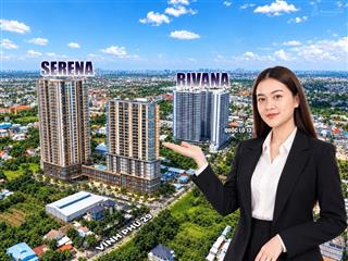 Serena riverside home resort bên sông sài gòn thanh toán 20% nhận nhà, ân hạn gốc lãi 24 tháng
