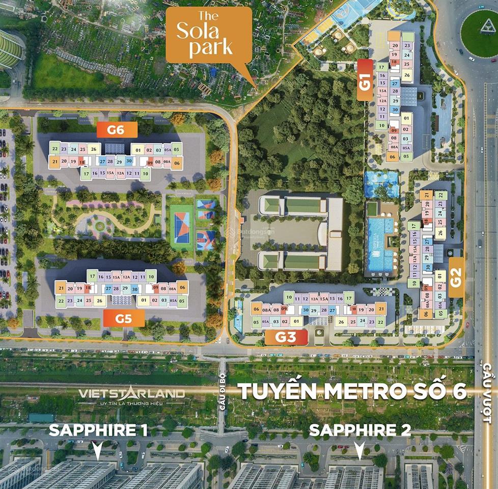 Sốc giảm 300tr căn 1pn+ toà vip g5 sola park chênh cực ít,giá 3.85 tỷ bao phí. tt 1.5 tỷ.0986 625 ***