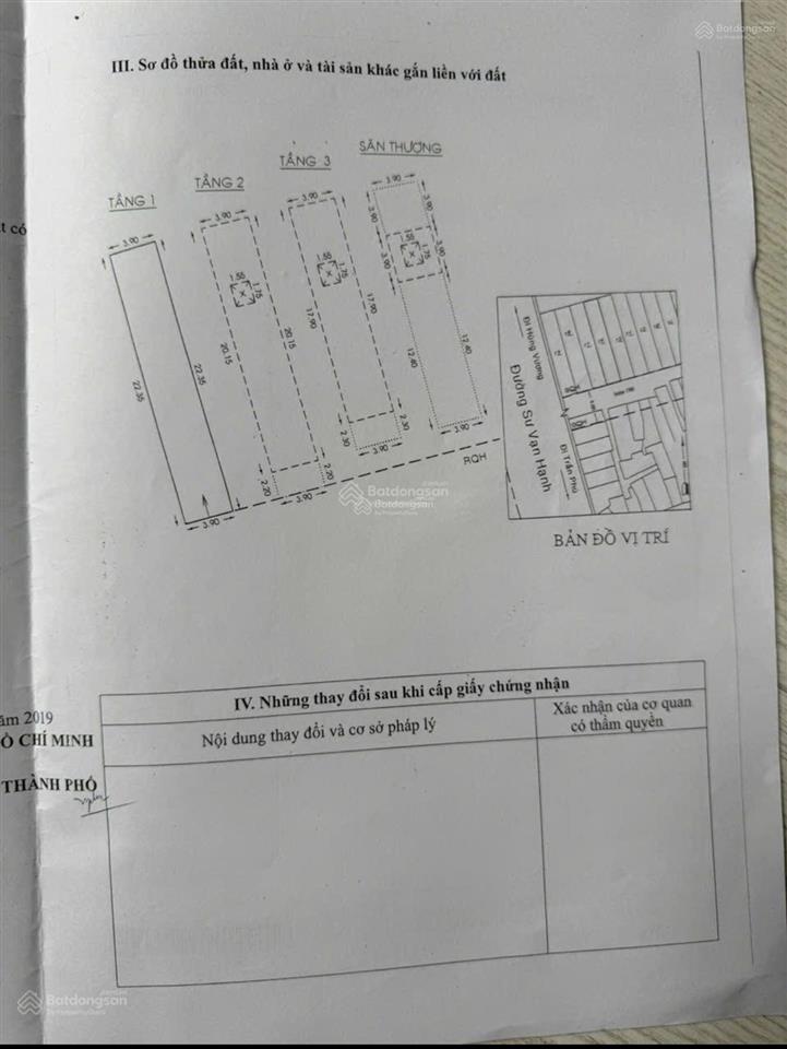 Bán nhà hẻm sư vạn hạnh, p.9, q.5 ngay an đông plaza, gần bv 30/4, khu sầm uất