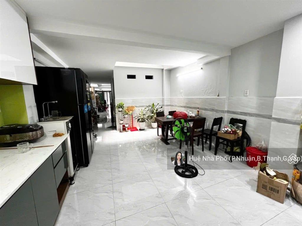 Hẻm ô tô  70m2  4 tầng btct  hồ biểu chánh, phú nhuận  nhỉnh 9 tỷ