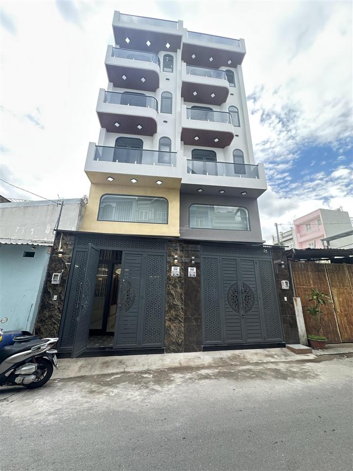 Hẻm ô tô 7m  55/58m2  5 tầng btct  tây lân, bình tân  chỉ 6,4 tỷ (tl)