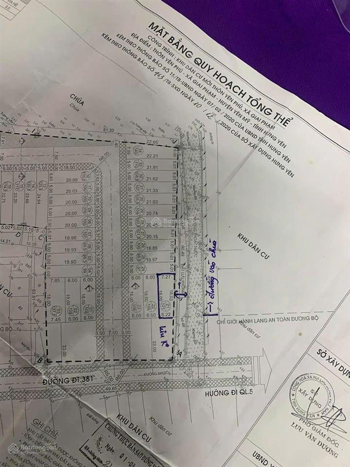 Bán đất nền dự án 122m2 tại giai phạm, yên mỹ, hưng yên