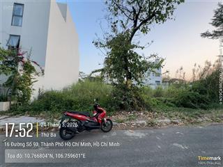 Chính chủ gửi bán đất biệt thự kdc thủ thiêm villa, thạnh mỹ lợi