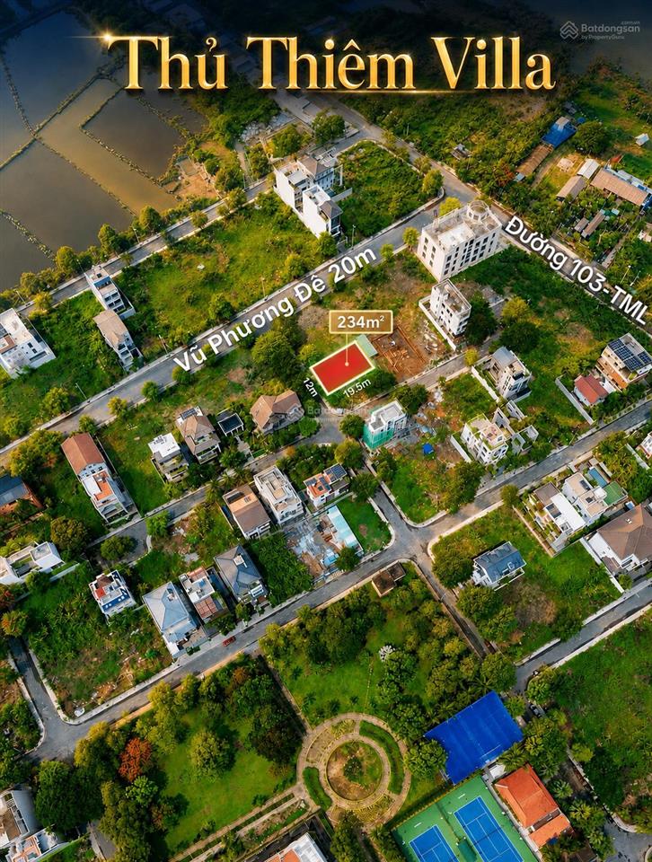 Bán nền biệt thự đơn lập | vị trí đẹp gần sông sài gòn