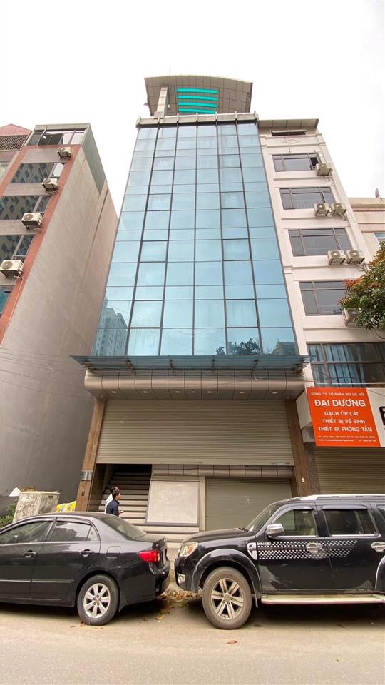 Siêu vip toà nhà văn phòng khu đô thị văn khê 8t thang máy thông sàn kd 100m*8t*8mt 38,2 tỷ có tl