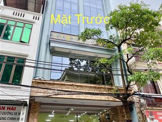 Siêu phẩm toà buildinh 8t thang máy mặt phố tố hữu vỉ hè ô tô tránh kd 145*8t*7,1mt 78,5 tỷ có tl