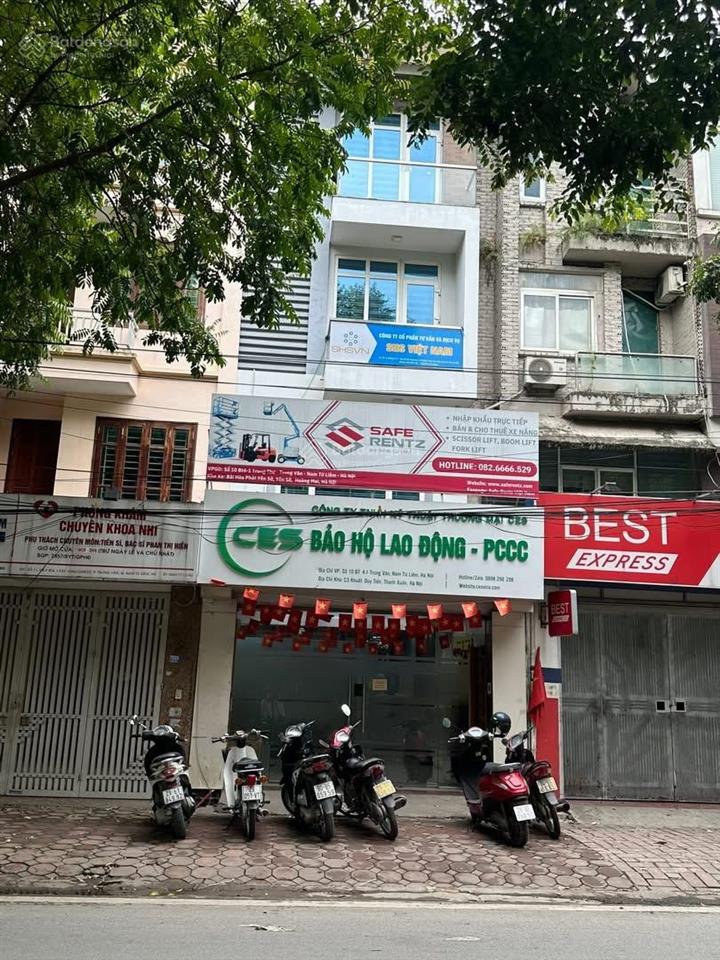 Bán nhà mặt phố trung văn phân lô vỉ hè ô tô tránh kd 6t thang máy dt 90m*6t*5mt 29 tỷ có thương l