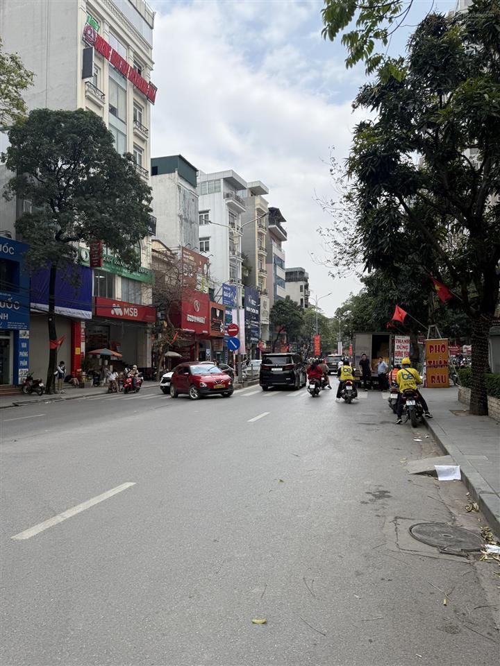 Giảm 11 tỷ mặt phố vũ trọng phụng thanh xuân phân lô vỉa hè kinh doanh sầm uất 90m*8t*5,5mt 45 tỷ