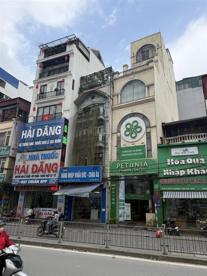 Giảm 11 tỷ mặt phố vũ trọng phụng thanh xuân phân lô vỉa hè kinh doanh sầm uất 90m*8t*5,5mt 45 tỷ