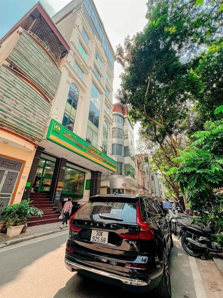 Hiếm có khó tìm mặt phố vip phùng chí kiên cầu giấy lô góc kinh doanh dt 110m*9t*9,6mt 57 tỷ có tl