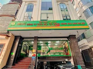 Hiếm có khó tìm mặt phố vip phùng chí kiên cầu giấy lô góc kinh doanh dt 110m*9t*9,6mt 57 tỷ có tl