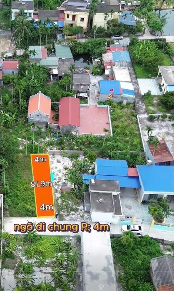 Sở hữu ngay lô đất vàng hơn 81 mét vuông, sổ đỏ trao tay tại thôn đồng xuân2, xã