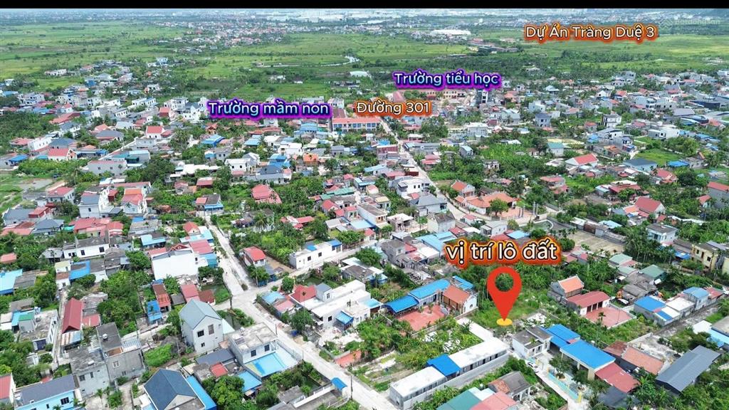 Sở hữu ngay lô đất vàng hơn 81 mét vuông, sổ đỏ trao tay tại thôn đồng xuân2, xã