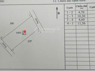 Bán đất ngọc thụy, 50.2m2 đường nguyễn gia bồng vỉa hè 6 oto tránh kinh doanh 2 mặt đường vuông vắn