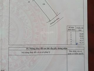 Bán đất mặt tiền dt769. dt 420m2(10x42). giá 2,9ty. sát kcn giầu dây. đông dân cư. kd làm nhà trọ.