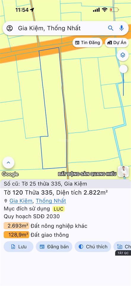 Bán đất nền cực chất tại đường đông kim, 1,48 tỷ, 2800m2