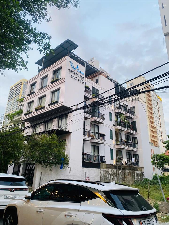 Bán tòa căn hộ dòng tiền khủng sơn trà, đà nẵng đường lê mạnh trinh, phường phước mỹ