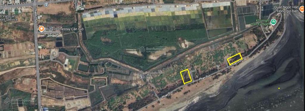 Hàng hiếm đối diện dự án vin cần giờ, đường phan đức, 4,500m2, giá thỏa thuận, cần giờ