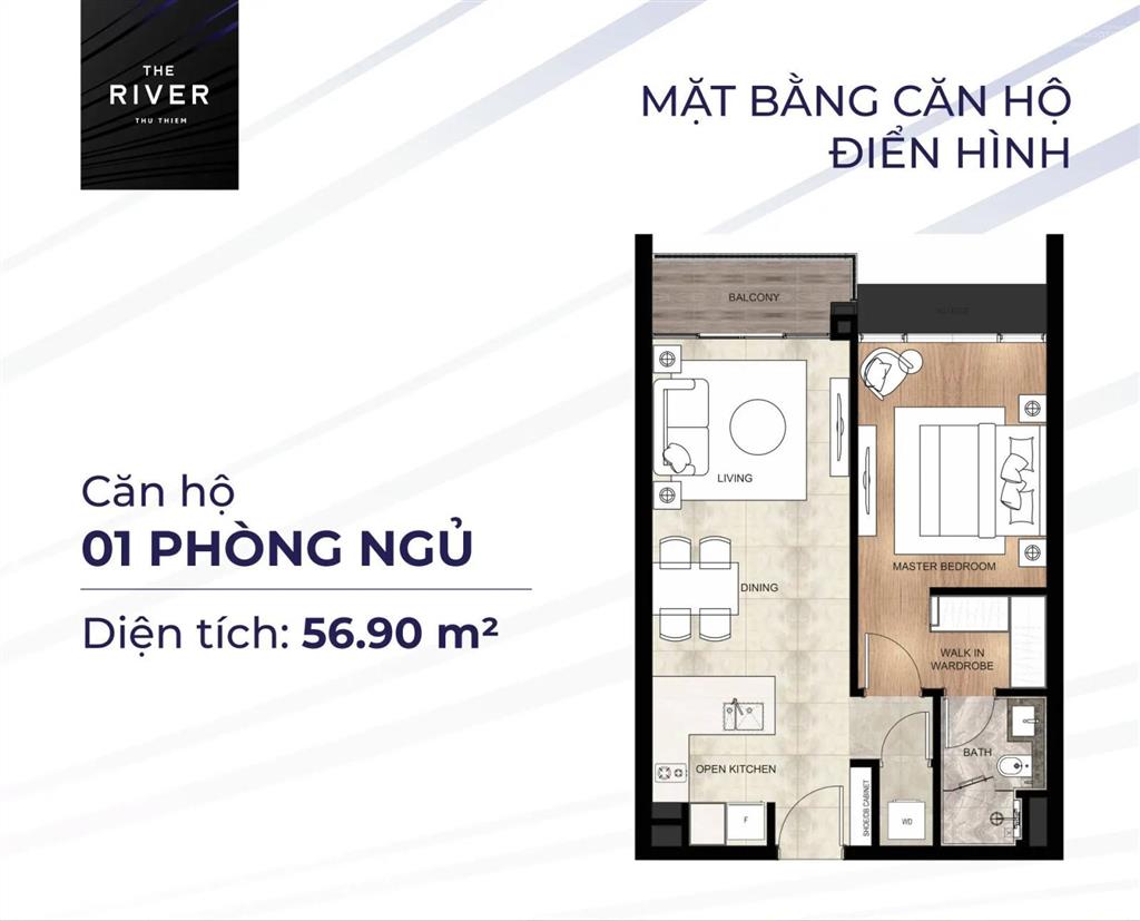 Bán 1pn 9,25 tỷ the river thủ thiêm  nhà cơ bản anh chị tùy ý thiết kế lại