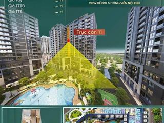 500 triệu vốn tự có cơ hội sở hữu studio sentosa! không gian 33m, ban công đông nam, tầng 8