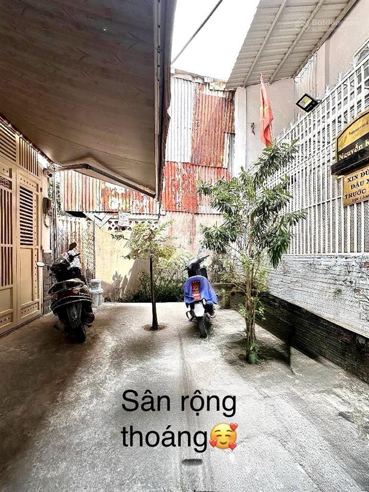 Nhà ngon ngang 5.2m  55m2  6.8tỷ nguyễn khoái, hướng đi tôn thất thuyết, bến vân đồn, hoàng diệu