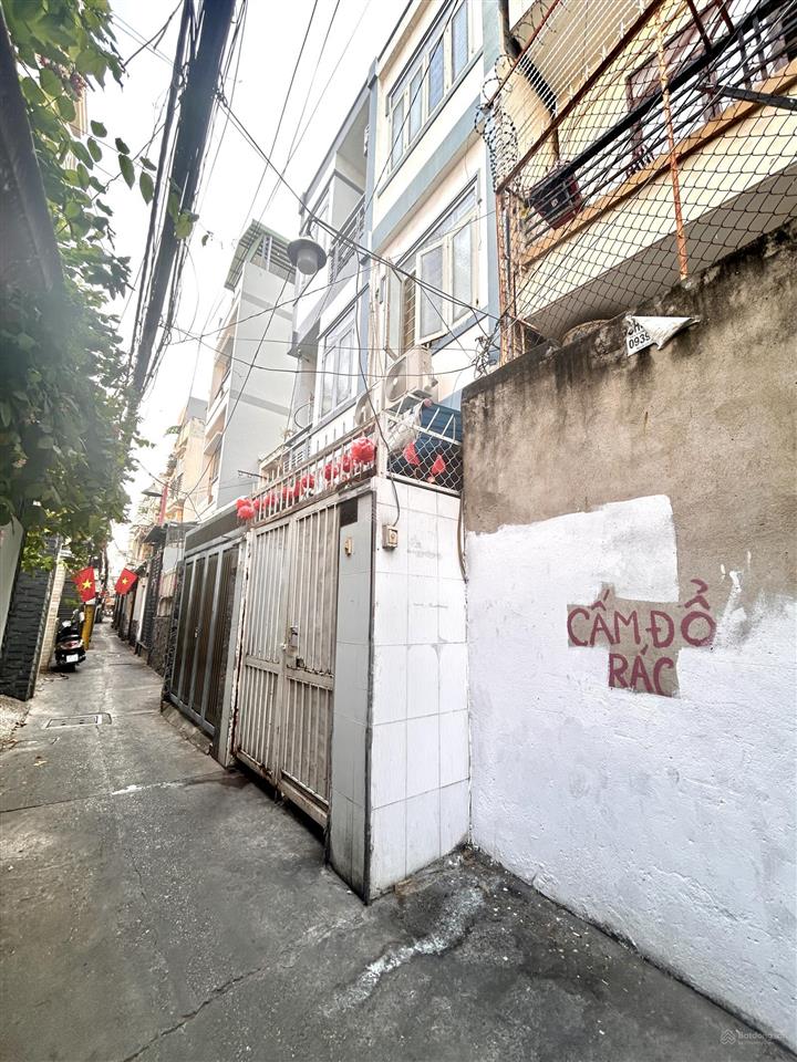 Bán nhà dt lớn 74 m2, ngang 5.7m, gần mt xe hơi đ. tôn đản  khánh hội, tôn thất thuyết, xóm chiếu.