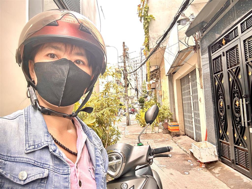 Bán nhà đ. số, 57m2 chỉ 5.5t, cách 50m ra ra công viên xe hơi đậu, thông hoàng diệu đi khánh hội