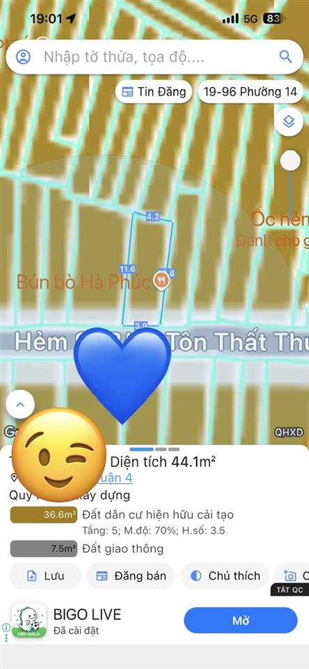 BÁN NHÀ NGANG NỞ HẬU LỚN 4.2M DÀI 12M- Đ.TÔN THẤT THUYẾT- LƯU THÔNG Đ.XÓM CHIẾU- Đ.TÔN