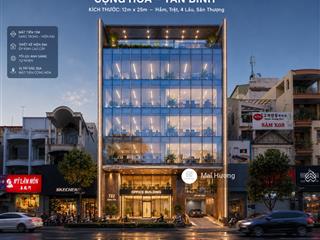Building mới xây mặt tiền thuơng mại 422 đường cộng hòa tân bình. dt ngang 12m, vị trí đẹp giá tốt.