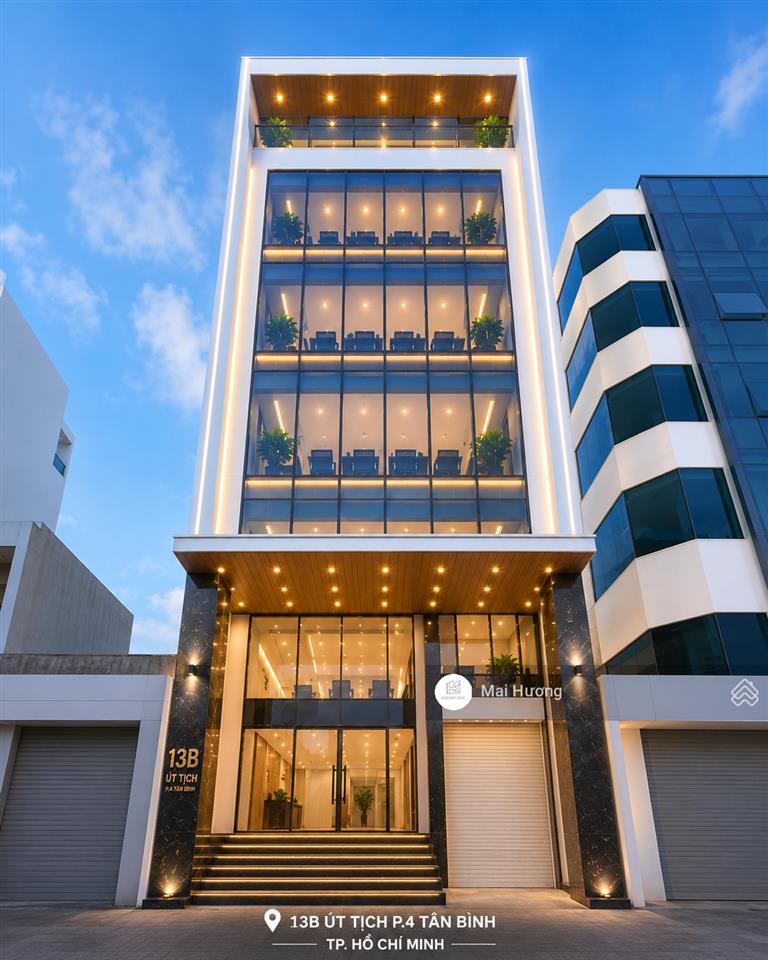 Building mới đường út tịch ngay khu khách sạn đệ nhất tân bình. hầm 5 tầng. hệ thống máy lạnh, pccc