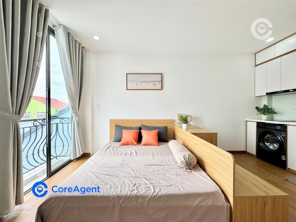 Studio ban công full nội thất mới xây ngay coopmart lê văn việt  ngã tư thủ đức