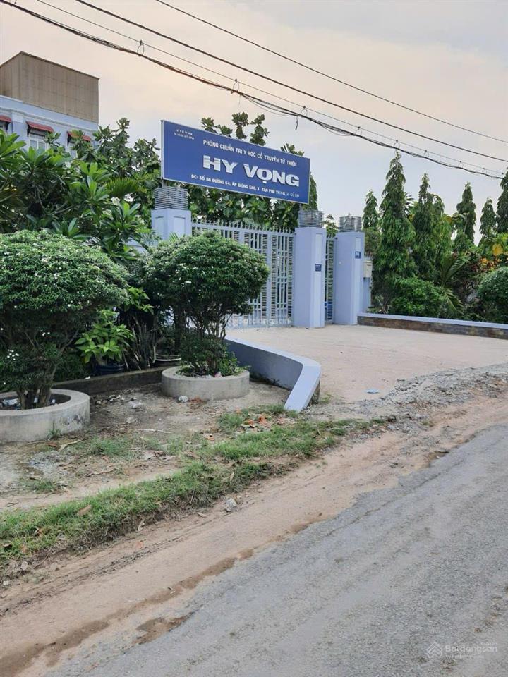 Cho thuê đất dài hạn gần bệnh viện xuyên á củ chi, 390 m2, mặt tiền 15m, 6 triệu/tháng