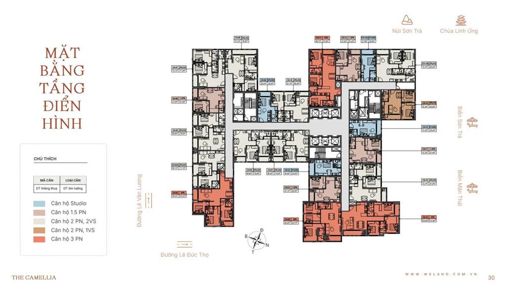 Chỉ với 1,9 tỷ sở hữu ngay căn hộ chung cư biển sơn trà  bàn giao nhà 2028  hỗ trợ vay 70%