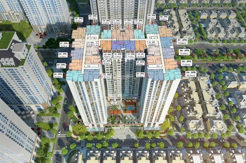 Chỉ với 500tr ký hđmb  căn 2pn giá chỉ nhỉnh 5 tỷ  vay miễn lãi 0% trong 18 tháng
