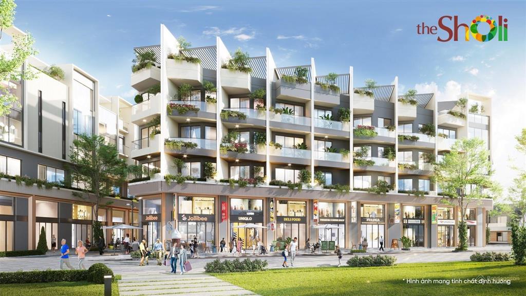 Nhà phố thương mại the sholi | giữ tài sản tạo dòng tiền đón tăng trưởng