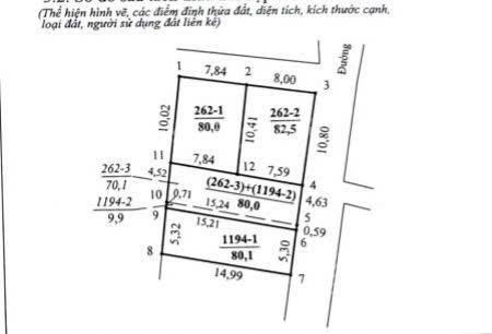 Mảnh đất cực hiếm tại hạ lôi  mê linh. 80 m full thổ cư, giá loanh quanh 4 tỷ, đường thông otto