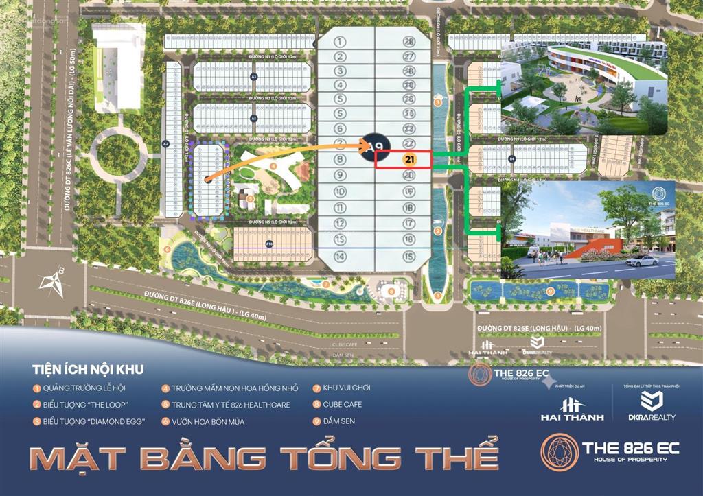 Đất nền đã có sổ, hướng đông nam cực mát  bước chân ra cổng trường & trạm y tế.