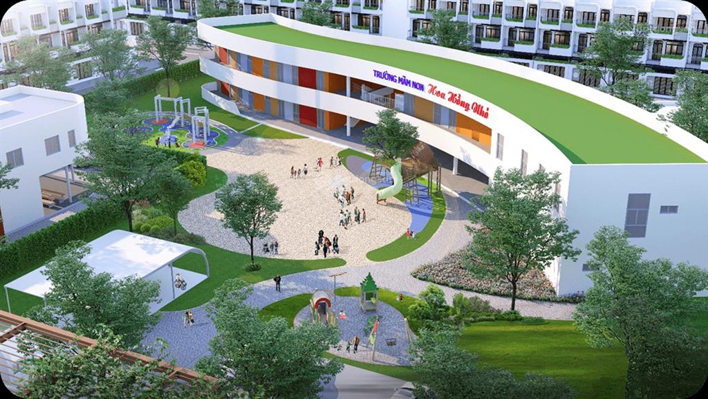 Đất nền đã có sổ, hướng đông nam cực mát  bước chân ra cổng trường & trạm y tế.