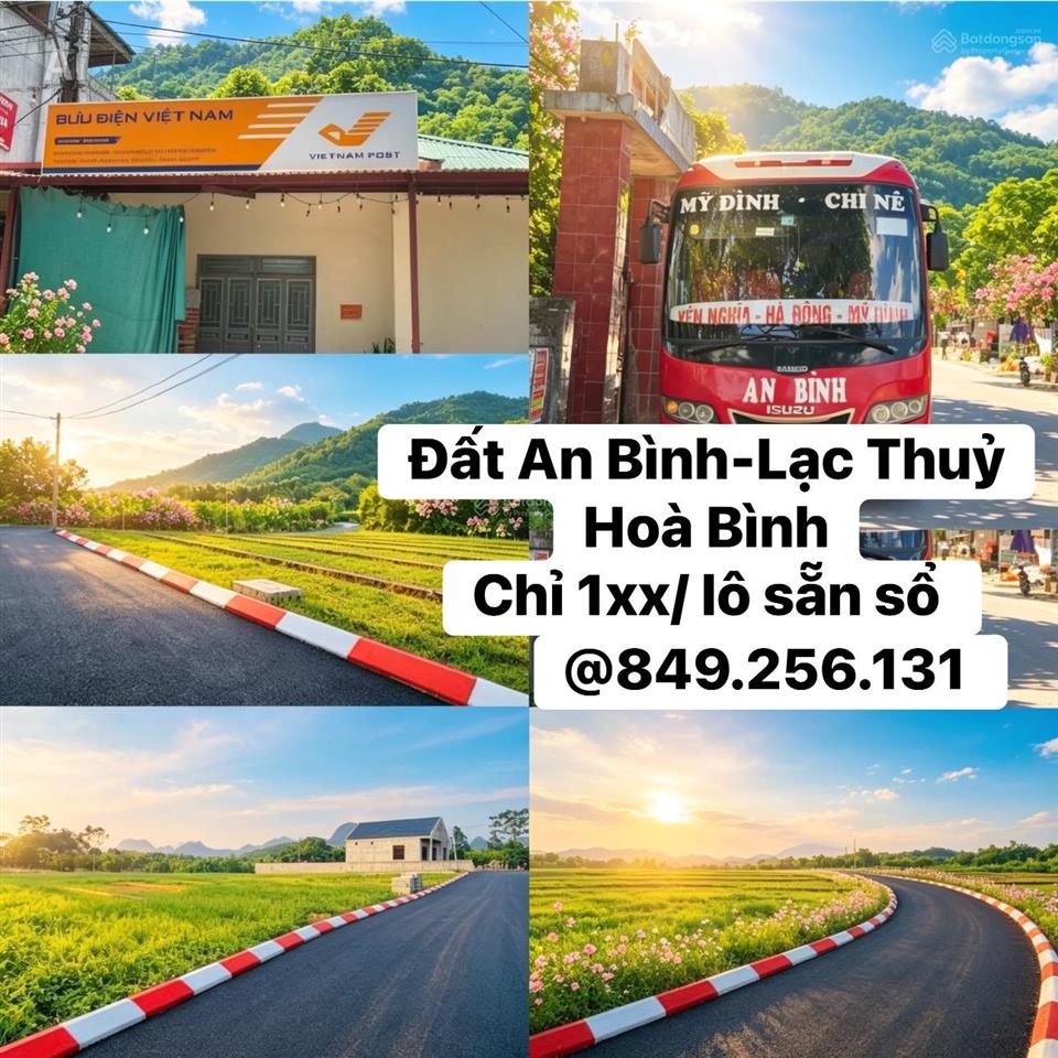 Chỉ hơn 100 triệu sở hữu đất lạc thuỷ hb sẵn sổ