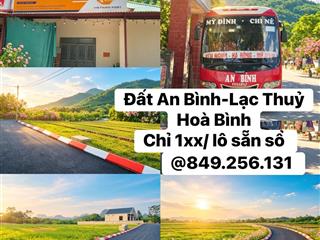 Chỉ hơn 100 triệu sở hữu đất lạc thuỷ hb sẵn sổ