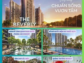Bán căn 2pn2vs góc 63m2 tòa beverly vinhomes ocean park view thoáng , giá 4,1 tỷ