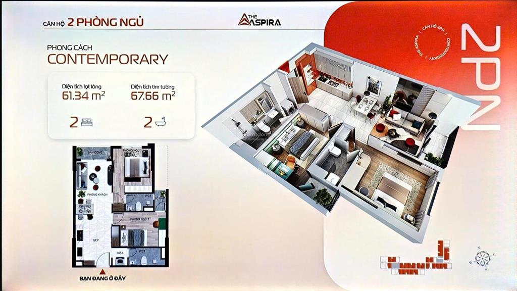 Bán căn hộ 2pn2wc giá chỉ 2tỷ5 vị trí đắt địa cạnh trạm metro, khu vực tod tiện ích vượt trội