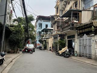 Bán nhà phố vương thừa vũ 48m2, phân lô, ô tô đỗ cửa vào nhà, đất quan chức, giá 16,3 tỷ
