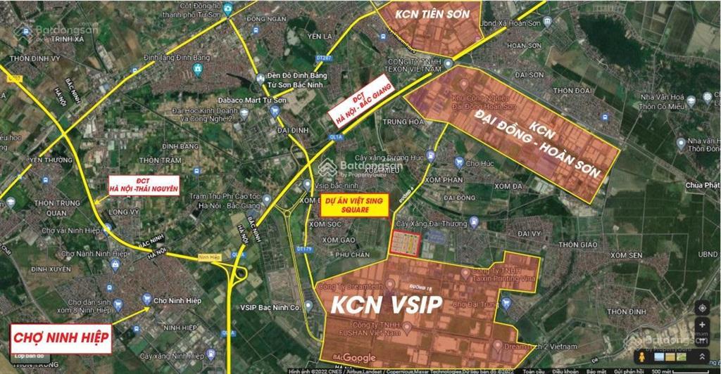 Đầu tư shophouse vietsing square vsip từ sơn bắc ninh  đón sóng tăng giá trung tâm khu công nghiệp
