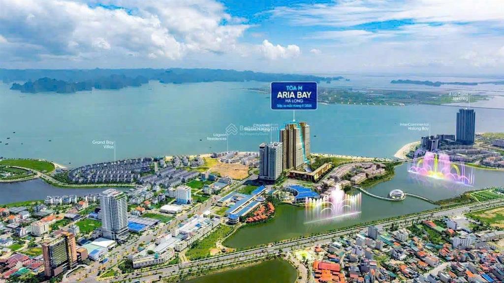 Mở bán shophouse khối đế dự án aria bay hạ long