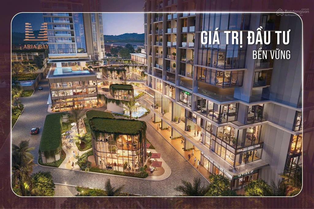 Mở bán shophouse khối đế dự án aria bay hạ long